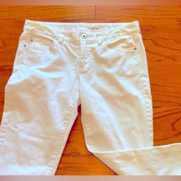 Loft White Capri Size 4P - Picture 2 of 7